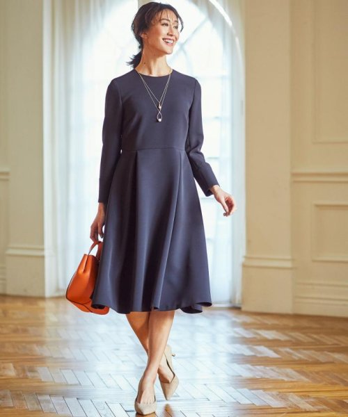 セール 60 Off Very3月号掲載 Veryコラボ クラッシー タック ワンピース ２３区 大きいサイズ Nijyusanku Large Size Magaseek