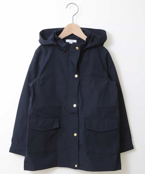 a.v.v(KID'S)(アー・ヴェ・ヴェキッズ)/[100－130]【洗える】ミディ丈マウンテンパーカー[WEB限定サイズ]/img17