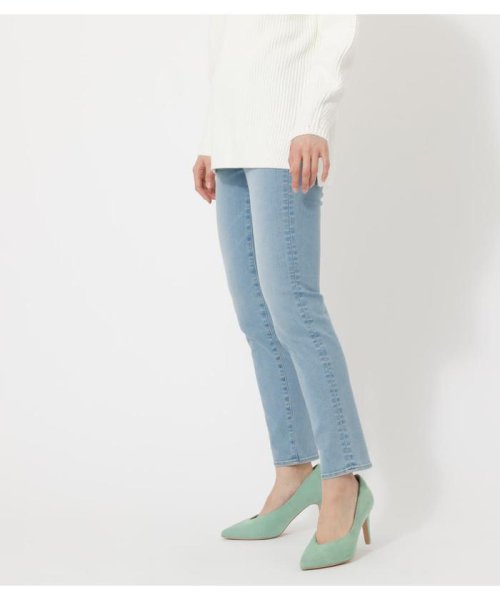 AZUL by moussy(アズールバイマウジー)/ICE BLUE DENIM SLIM STRAIGHT/img01