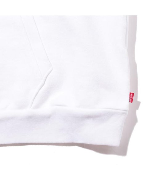 Levi's(リーバイス)/UNBASIC フーディー 90S TEXT LOGO HOODIE WHITE/img05