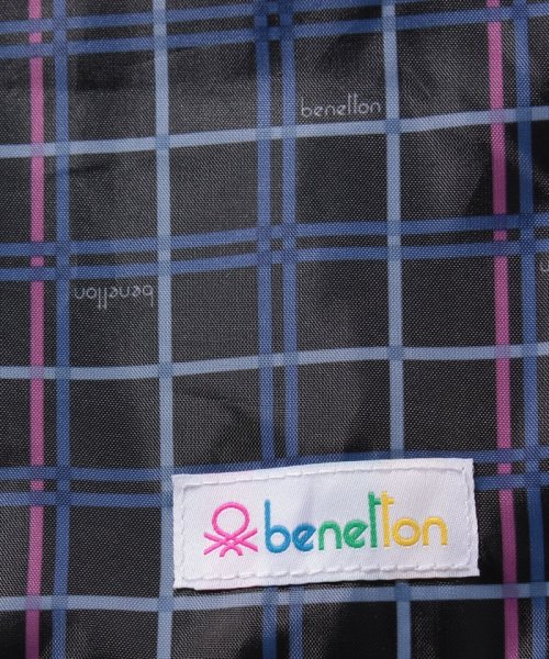 BENETTON (women)(ベネトン（レディース）)/拡張式チェック柄ナップサック/img09