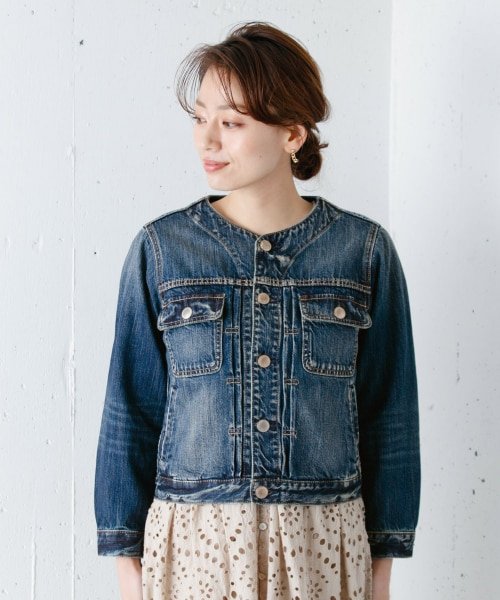 URBAN RESEARCH Sonny Label(アーバンリサーチサニーレーベル)/Moname　CREW NECK JEAN JACKET/img02