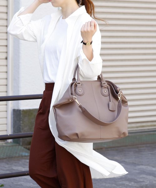 サイド折れ3wayトートバッグ【aroco/アロコ】 レディース A4 大容量 通勤通学 レディース ショルダーバッグ  仕事バッグ 通勤バッグ 人気・おすすめ｜売れ筋商品・話題商品におすすめ コスパ重視 安心配送 コスパ重視