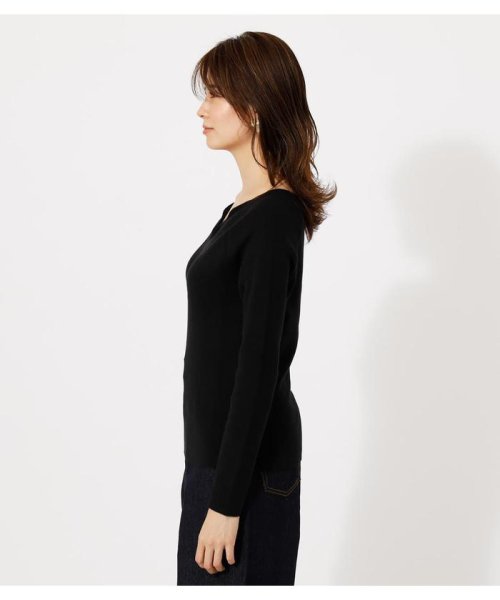 AZUL by moussy(アズールバイマウジー)/SCALLOP KNIT TOPS/img12