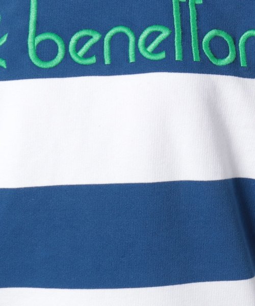 BENETTON (women)(ベネトン（レディース）)/ヘリテージロゴボーダースウェットトップス/img04