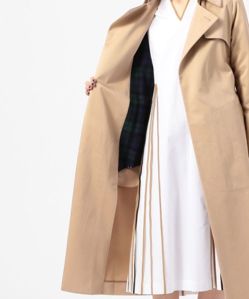 フィンクスツイル　ガウントレンチコート 