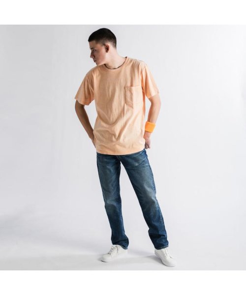 Levi's(リーバイス)/ポケットTシャツ WASHED ORANGE/img01