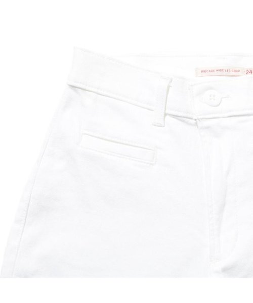 Levi's(リーバイス)/ワイドレッグ CROP SIMPLY WHITE/img03