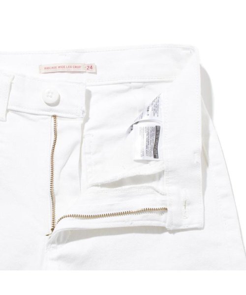 Levi's(リーバイス)/ワイドレッグ CROP SIMPLY WHITE/img04