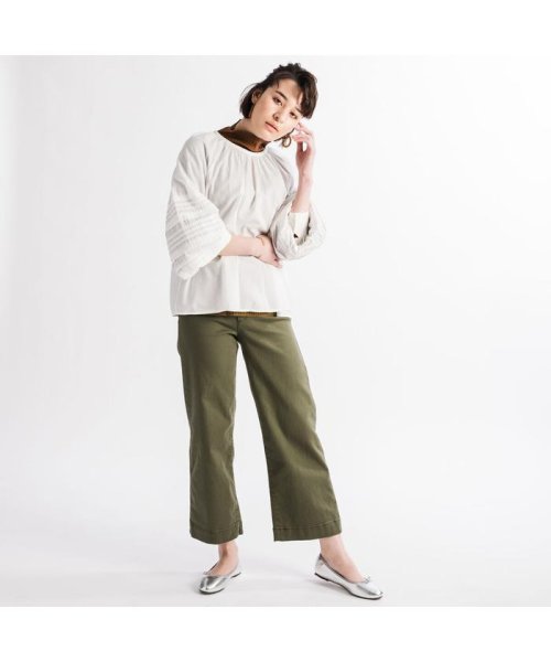 Levi's(リーバイス)/ワイドレッグ CROP ND OLIVE NIGHT/img09