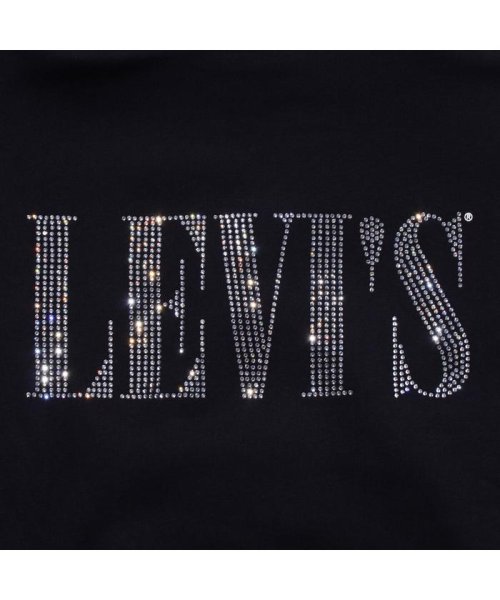 Levi's(リーバイス)/グラフィック2020フーディー 90'S SERIF RHINESTONE CAVIAR/img06