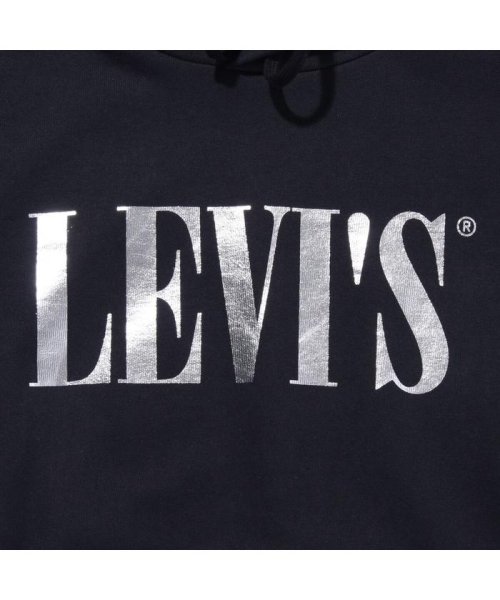 Levi's(リーバイス)/グラフィック2020フーディー TALL SERIF FOIL CAVIAR/img06