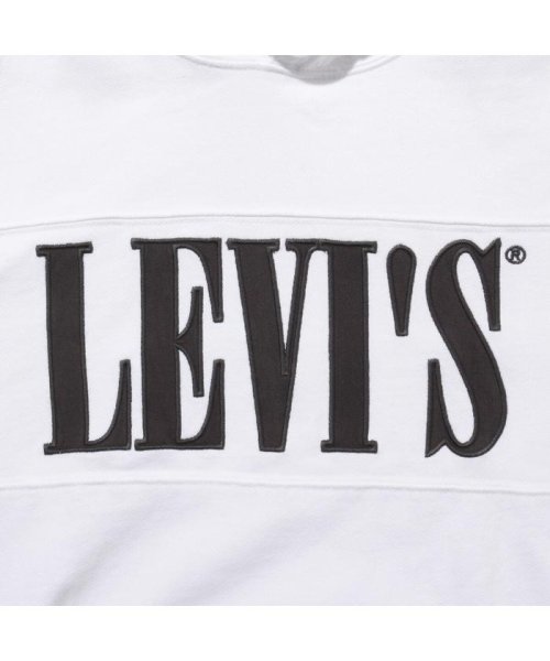 Levi's(リーバイス)/PIECED プルオーバーフーディー WHITE/ FORGED IRO/img06