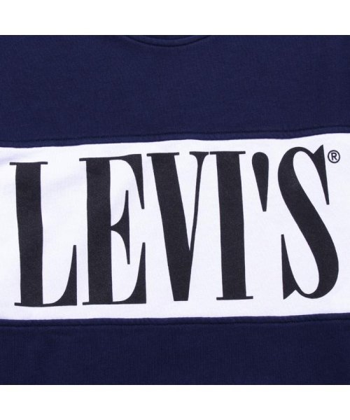 Levi's(リーバイス)/LOGO COLORBLOCK CREW DRESS BLUES/ WHITE/img06