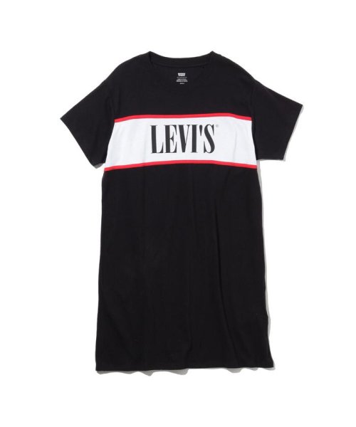 Levi's(リーバイス)/LOGO TEE DRESS MINERAL BLACK/img01