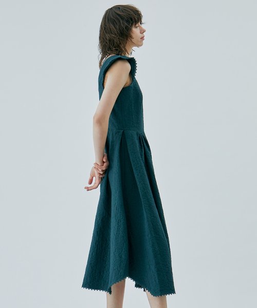 セール 60 Off コットンフラワージャカードワンピース ランバンオンブルー Lanvin En Bleu Magaseek