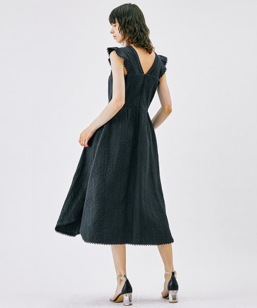 セール 60 Off コットンフラワージャカードワンピース ランバンオンブルー Lanvin En Bleu Magaseek