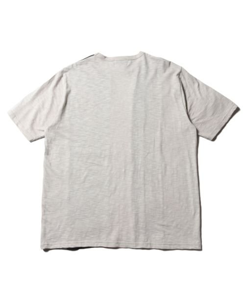THE CASUAL(ザ　カジュアル)/(スリック) SLICK 日本製マーブルビンテージパネルTシャツ/img04
