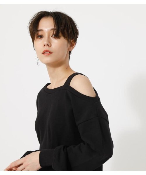 AZUL by moussy(アズールバイマウジー)/ONE SHOULDER SWEAT PO/img01