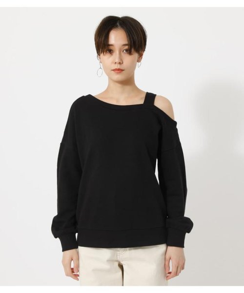 AZUL by moussy(アズールバイマウジー)/ONE SHOULDER SWEAT PO/img03