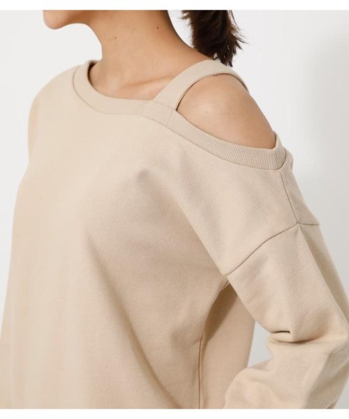 AZUL by moussy(アズールバイマウジー)/ONE SHOULDER SWEAT PO/img14