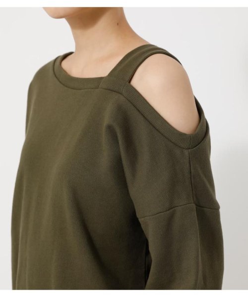 AZUL by moussy(アズールバイマウジー)/ONE SHOULDER SWEAT PO/img22