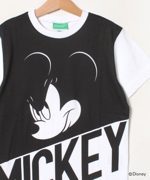 BENETTON (UNITED COLORS OF BENETTON BOYS)(ユナイテッド　カラーズ　オブ　ベネトン　ボーイズ)/【Disneyコラボ】ミッキーマウスTシャツ・カットソー/img04