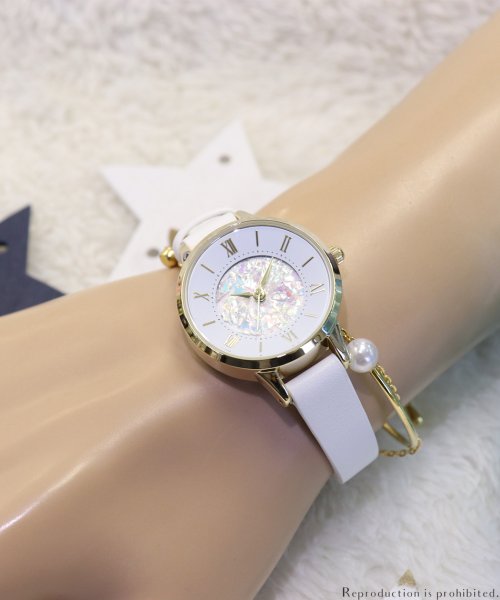 nattito(ナティート)/【メーカー直営店】腕時計 レディース 革ベルト クラッシュラメ ミーユ フィールドワーク GY010/img01