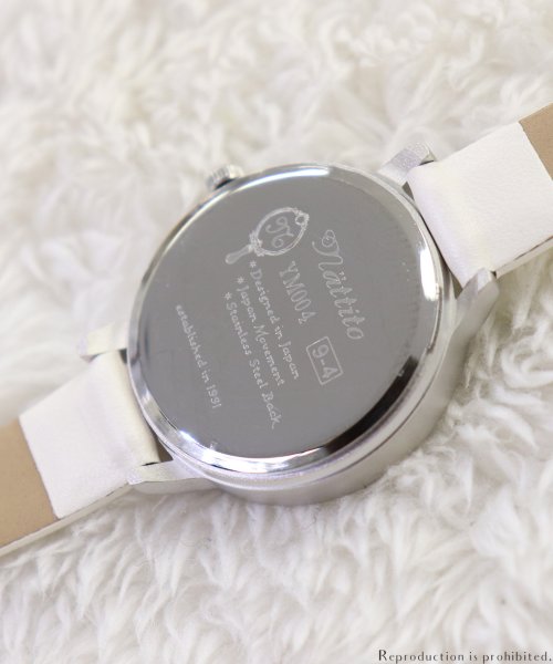 nattito(ナティート)/【メーカー直営店】腕時計 レディース 革ベルト 木製文字盤 ポム フィールドワーク YM004/img02