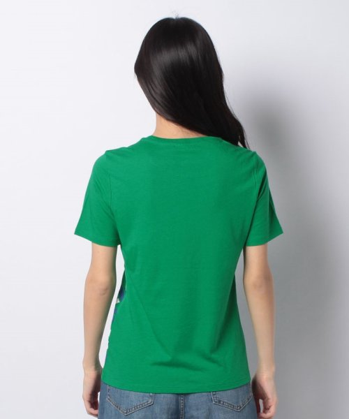 BENETTON (women)(ベネトン（レディース）)/モダールコットンブランドロゴ半袖Tシャツ・カットソー/img49