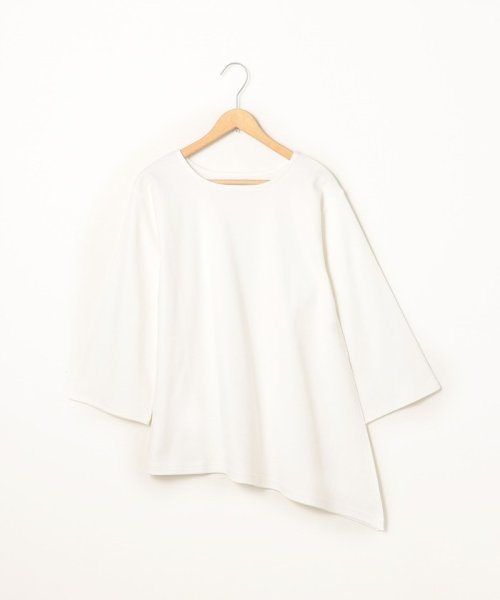 coen(coen)/【WEB限定】アシンメトリーチュニックTシャツ/img09