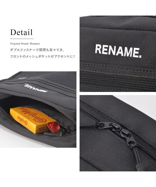 DEVICE(デバイス)/Rename CORDURA コーデュラ ナイロン ショルダーバッグ/img04