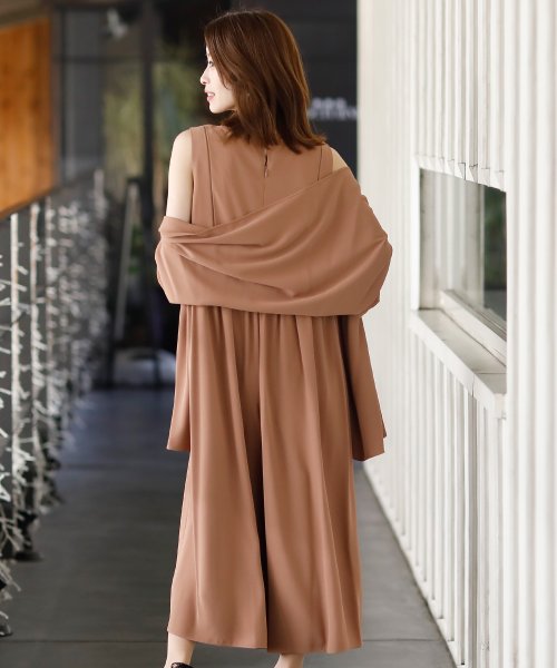 3wayアレンジ パンツドレス プールヴー Pourvous Magaseek 3wayアレンジ パンツドレス プールヴー Pourvous Magaseek