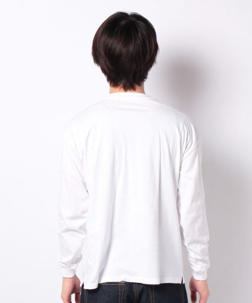 MARUKAWA(マルカワ)/無地　ビッグシルエット　ポケット付き　長袖Tシャツ/img02
