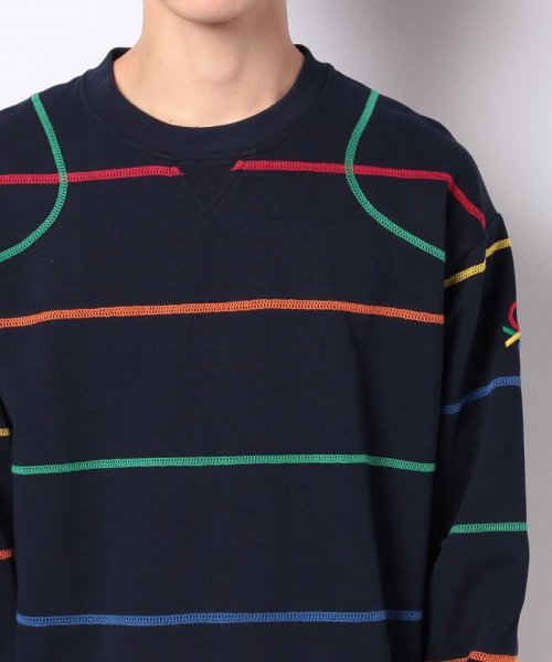 BENETTON (mens)(ベネトン（メンズ）)/カラーロックステッチスウェットトップス/img14