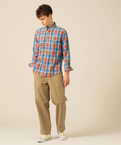 J.PRESS MENS(J．プレス　メンズ)/【Profilo】コットンリネンドビーマルチチェック シャツ/img04