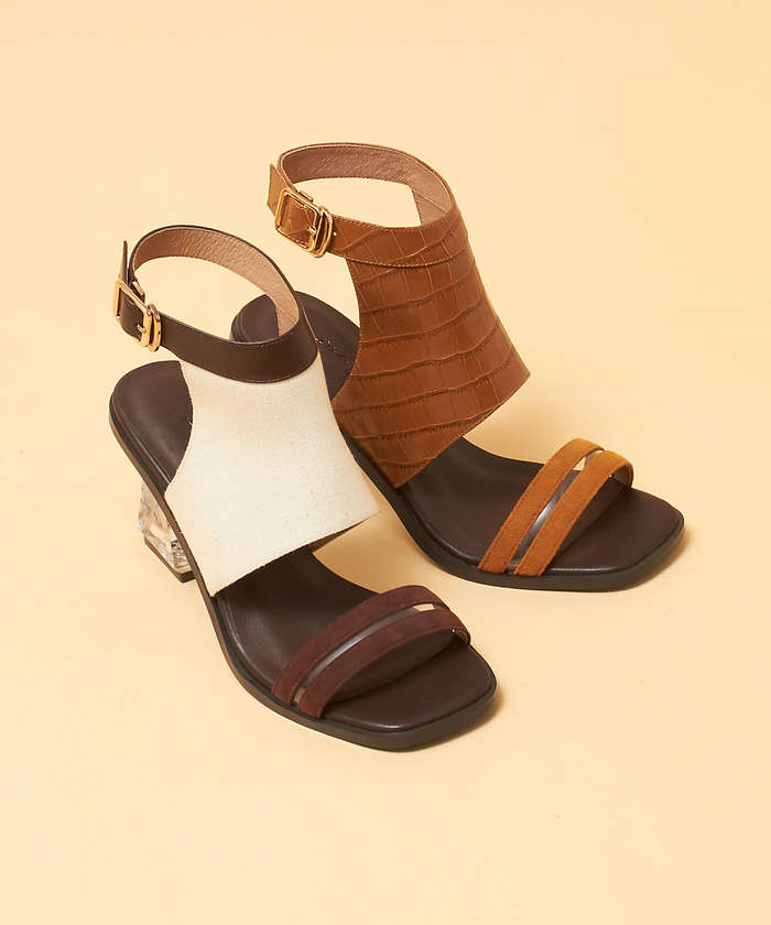 純正通販売 Bianc Rachel クリアヒール サンダル レディースファッション 阪急百貨店公式通販 Hankyu Fashion 新販売店 Pnlp Sn