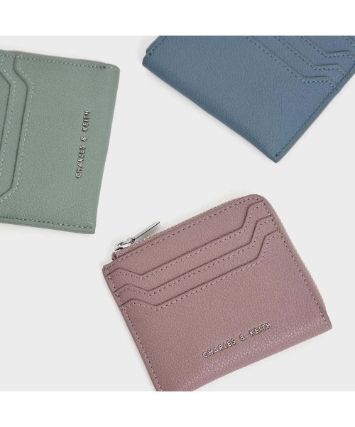 再入荷 クラシックジッパーポーチ Classic Zipper Pouch Mauve チャールズ アンド キース Charles Keith Magaseek