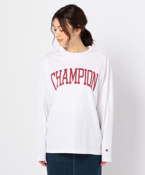 FREDY&GLOSTER(フレディアンドグロスター)/【Champion/チャンピオン】LONG SLEEVE ロゴTシャツ/img03