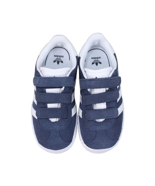 アディダス オリジナルス Adidas Originals ガゼル スニーカー ベビー ガッツレー ベルクロ Gazelle Cf I ネイビー Cq3138 アディダス Adidas Magaseek