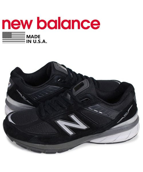 new balance(ニューバランス)/ニューバランス new balance 990 スニーカー メンズ Dワイズ MADE IN USA ブラック 黒 M990BK5 [予約 1/28 追加入荷予/img06