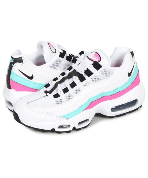 NIKE WMNS AIR MAX 95 ナイキ エアマックス95 スニーカー メンズ レディース ホワイト 白  307960－117(503003584) ナイキ(NIKE) MAGASEEK