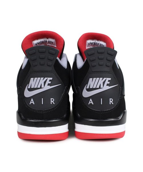 Nike Air Jordan 4 Retro Bred ナイキ エアジョーダン4 レトロ スニーカー メンズ ブラック 黒 060 ナイキ Nike Magaseek Nike Air Jordan 4 Retro Bred ナイキ エアジョーダン4 レトロ スニーカー メンズ ブラック 黒 060 ナイキ Nike Magaseek