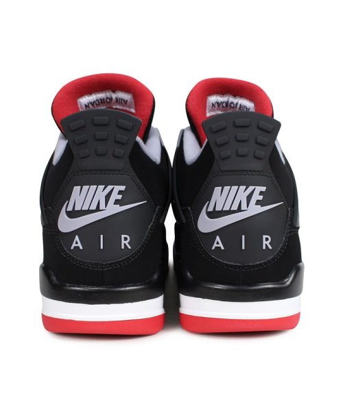 NIKE(NIKE)/NIKE AIR JORDAN 4 RETRO BRED ナイキ エアジョーダン4 レトロ スニーカー メンズ ブラック 黒 308497－060/img05