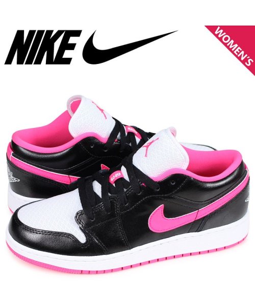 Nike Air Jordan 1 Low Gs ナイキ エアジョーダン1 スニーカー レディース ブラック 黒 061 ナイキ Nike Magaseek
