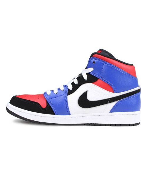 NIKE(ナイキ)/NIKE AIR JORDAN 1 MID TOP3 ナイキ エアジョーダン1 スニーカー メンズ ホワイト 白 554724－124/img03