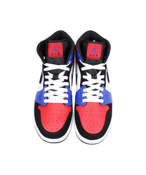 NIKE(NIKE)/NIKE AIR JORDAN 1 MID TOP3 ナイキ エアジョーダン1 スニーカー メンズ ホワイト 白 554724－124/img04