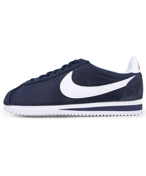 Nike Wmns Classic Cortez Nylon ナイキ コルテッツ クラシック スニーカー レディース ネイビー 411 ナイキ Nike Magaseek