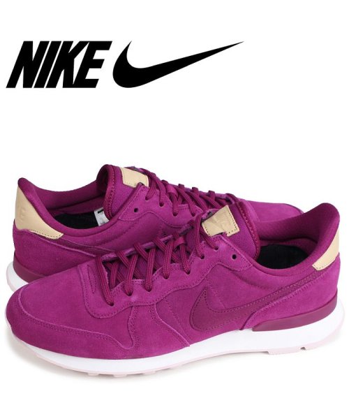 Nike Wmns Internationalist Premium ナイキ インターナショナリスト スニーカー メンズ パープル 8404 603 ナイキ Nike Magaseek