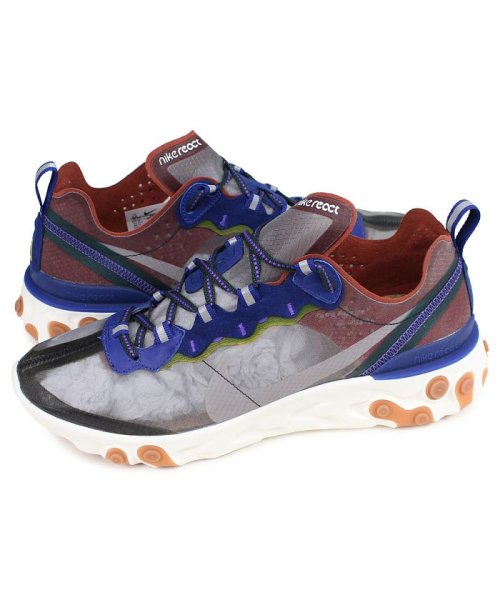 NIKE(ナイキ)/NIKE REACT ELEMENT 87 ナイキ リアクト エレメント 87 スニーカー メンズ グレー AQ1090－200/img02